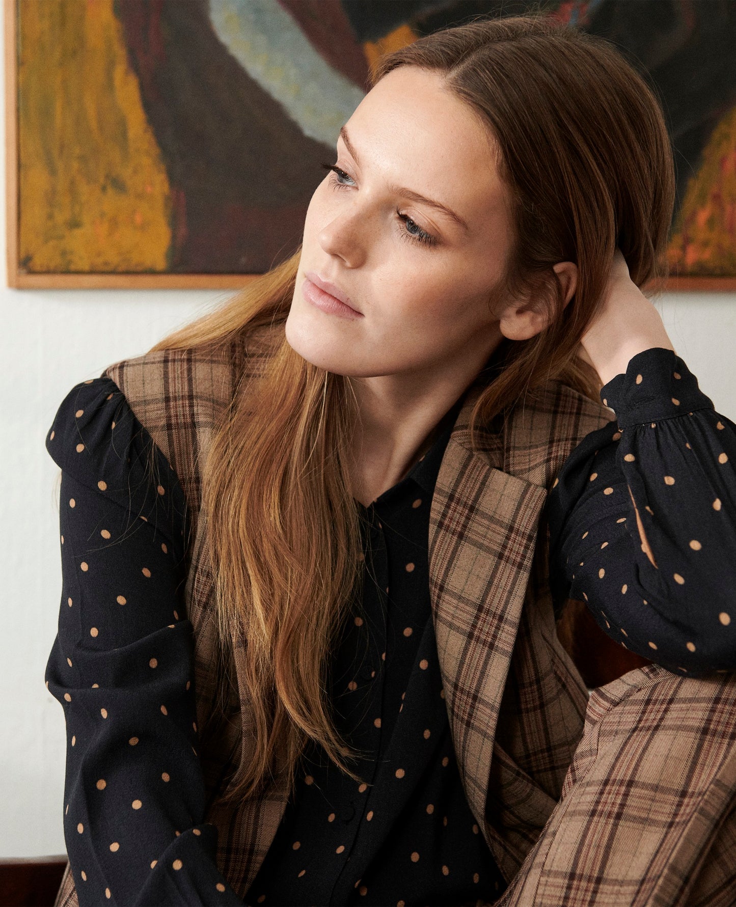BELLANN DOTTED SHIRT