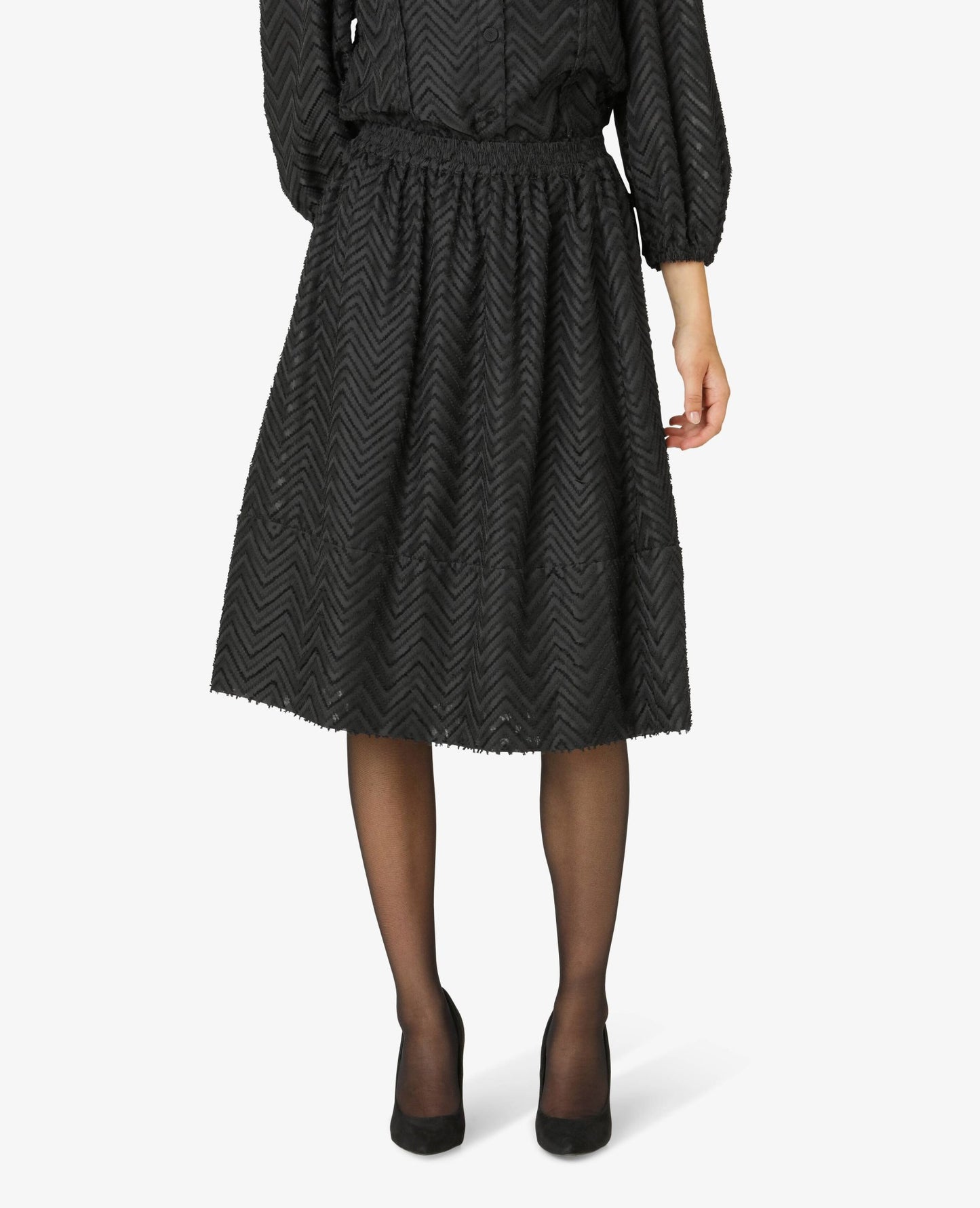 DORRISNN GRAPHIC SKIRT