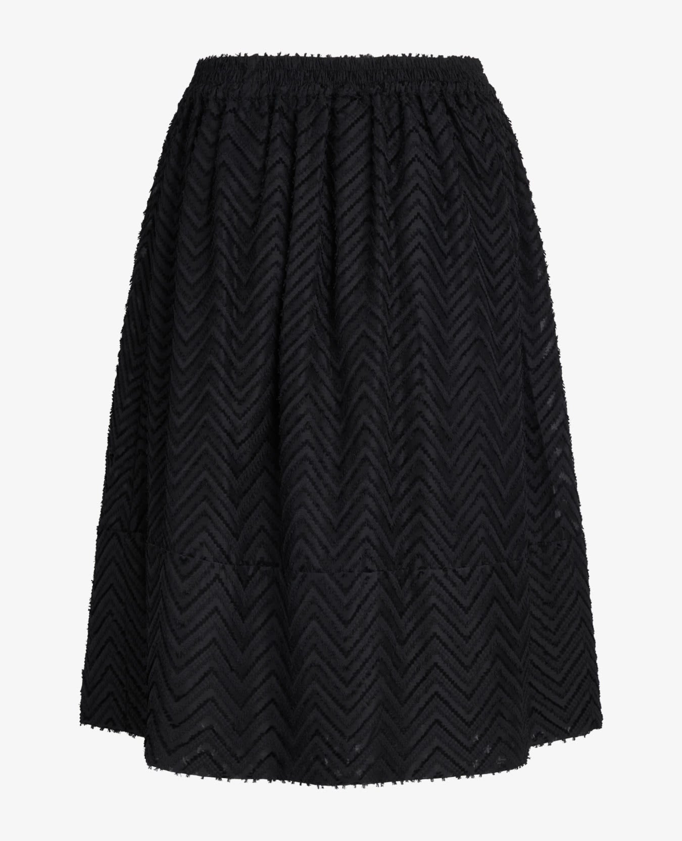DORRISNN GRAPHIC SKIRT
