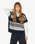 VIVIANNN STRIPED SLIPOVER