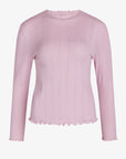 MINDYNN ORGANIC POINTELLE BLOUSE