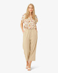AMIRANN LINEN BLEND TROUSERS