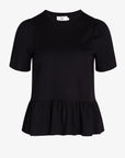 NOLANN PEPLUM T-SHIRT I ØKOLOGISK JERSEY Noa Noa T-shirt