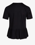 NOLANN PEPLUM T-SHIRT I ØKOLOGISK JERSEY Noa Noa T-shirt