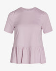 NOLANN PEPLUM T-SHIRT I ØKOLOGISK JERSEY Noa Noa T-shirt