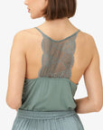 LAURANN LACE JERSEY TOP