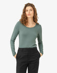 LAURANN JERSEY BLOUSE