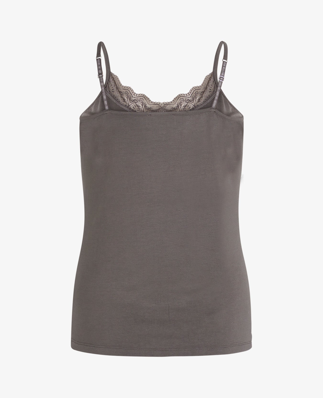 ESSENTIAL LACE JERSEY TOP