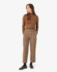 LAURANN ROLL NECK BLOUSE