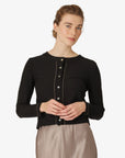 ESSENTIAL COTTON CASHMERE CARDIGAN