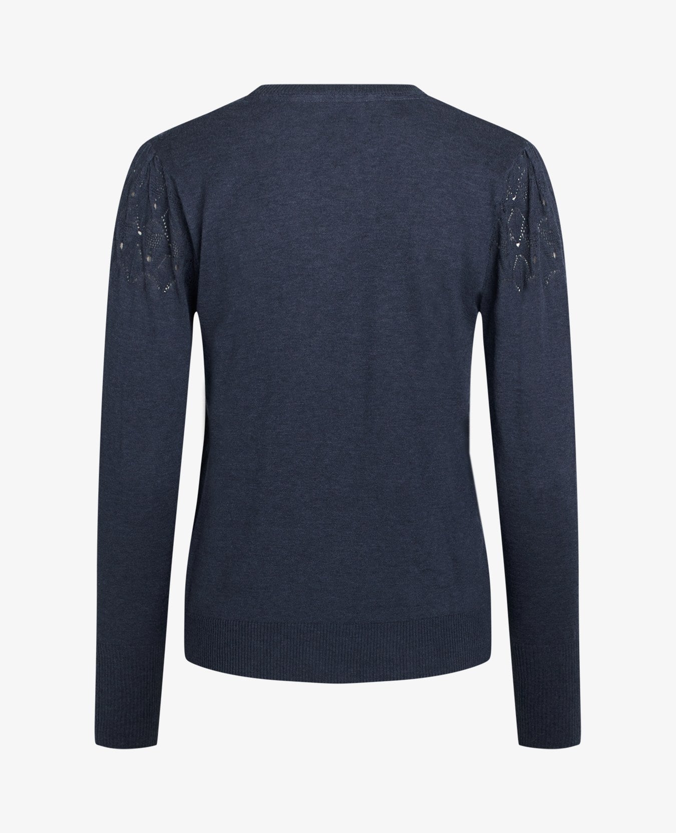 ESSENTIAL COTTON MELANGE PULLOVER