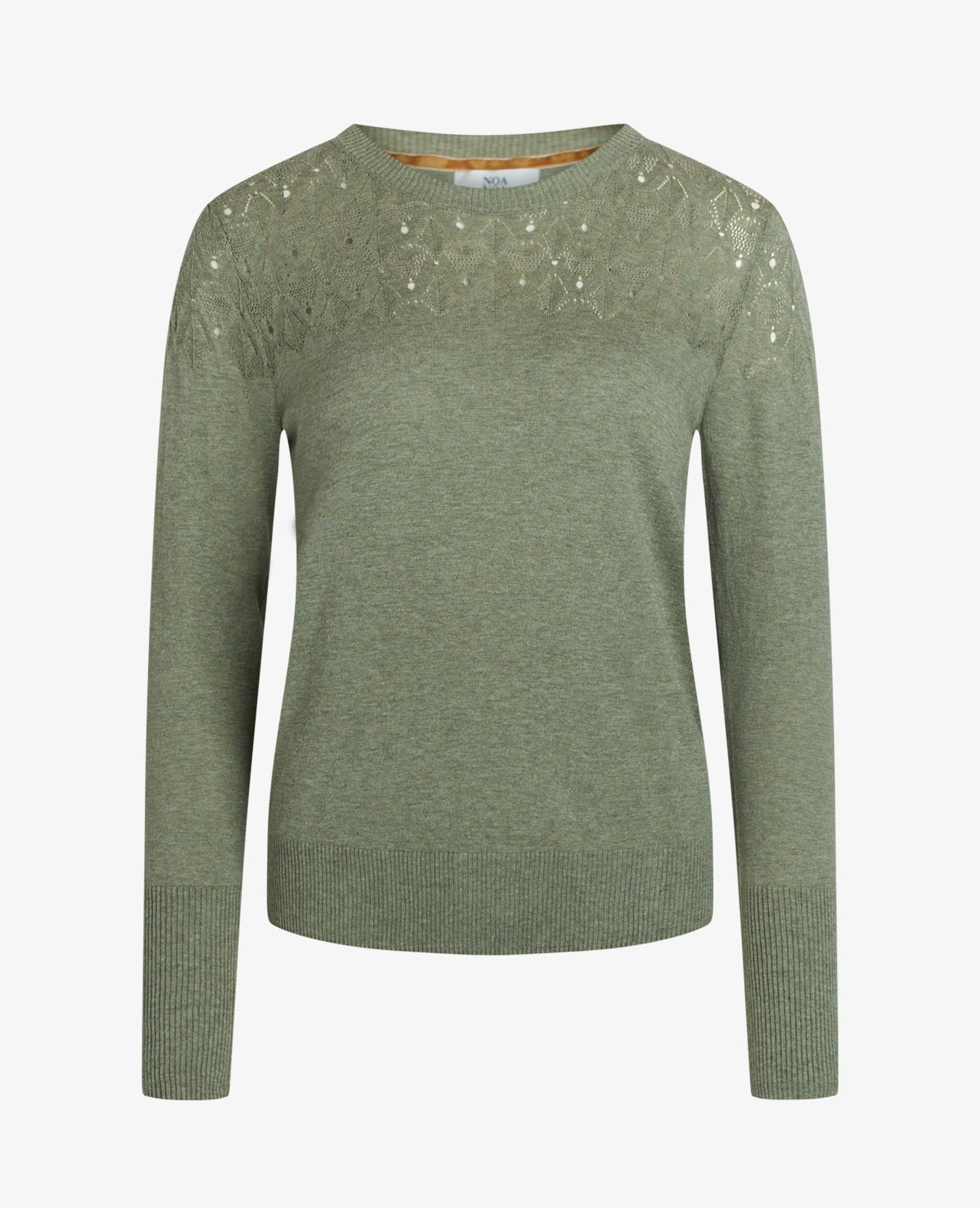 ESSENTIAL COTTON MELANGE PULLOVER
