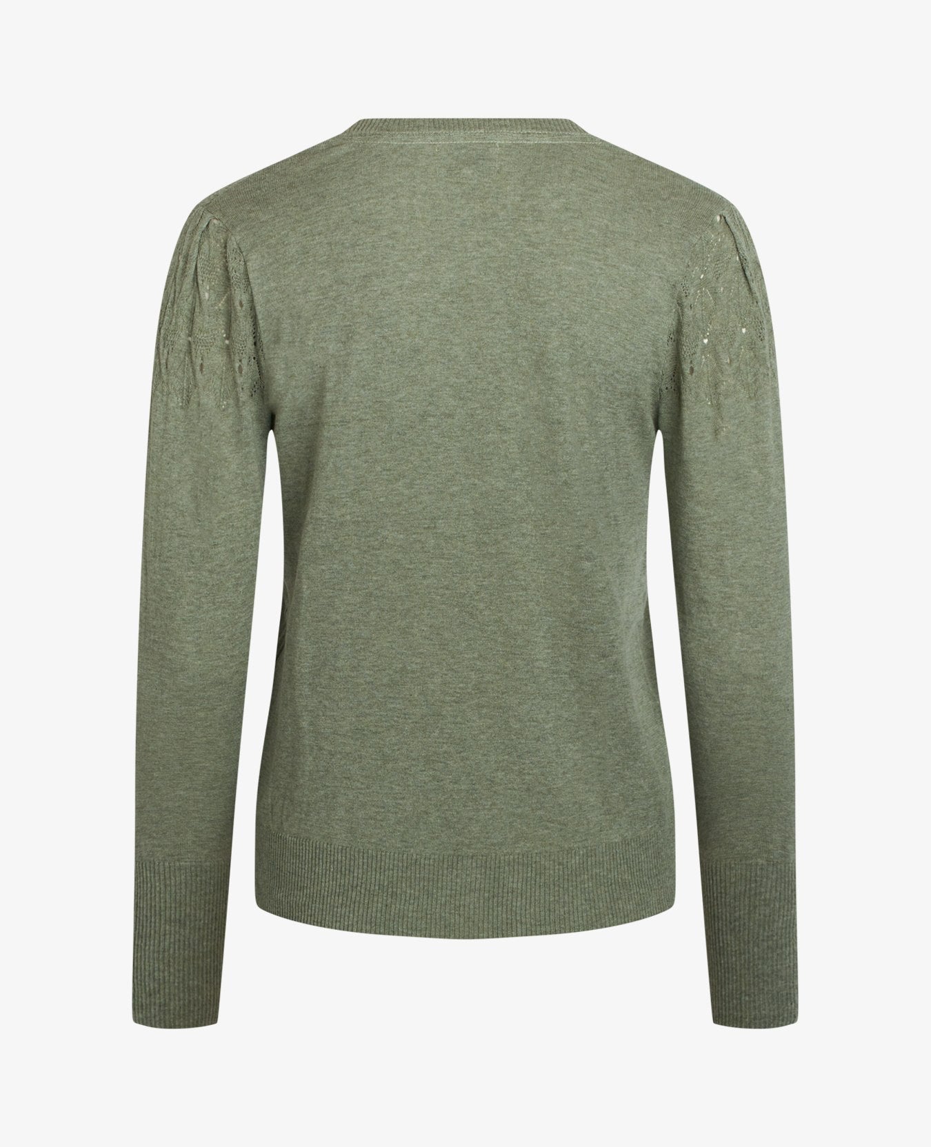 ESSENTIAL COTTON MELANGE PULLOVER