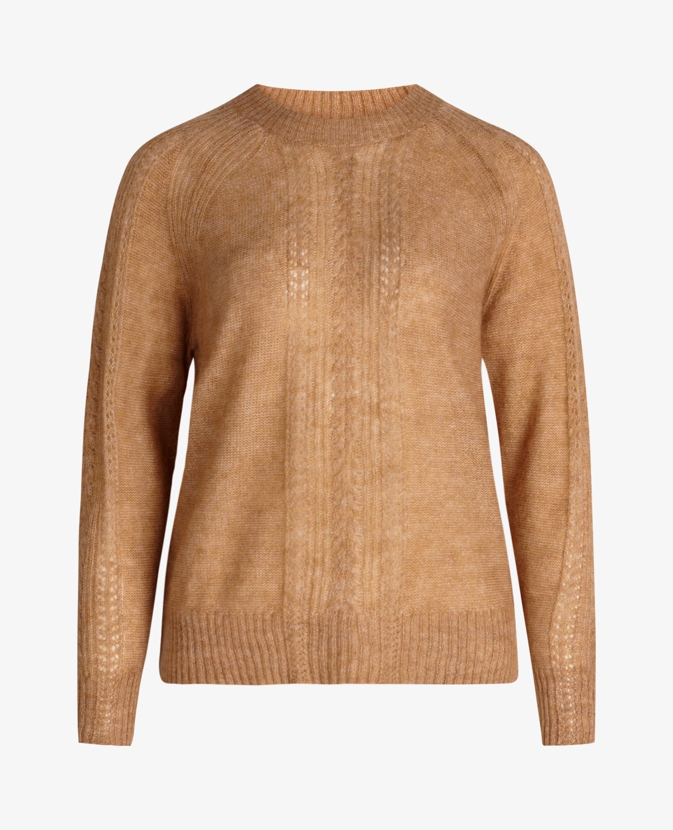 ESSENTIAL MELANGE MOHAIR PULLOVER