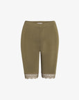 ESSENTIAL LACE JERSEY BIKER SHORTS