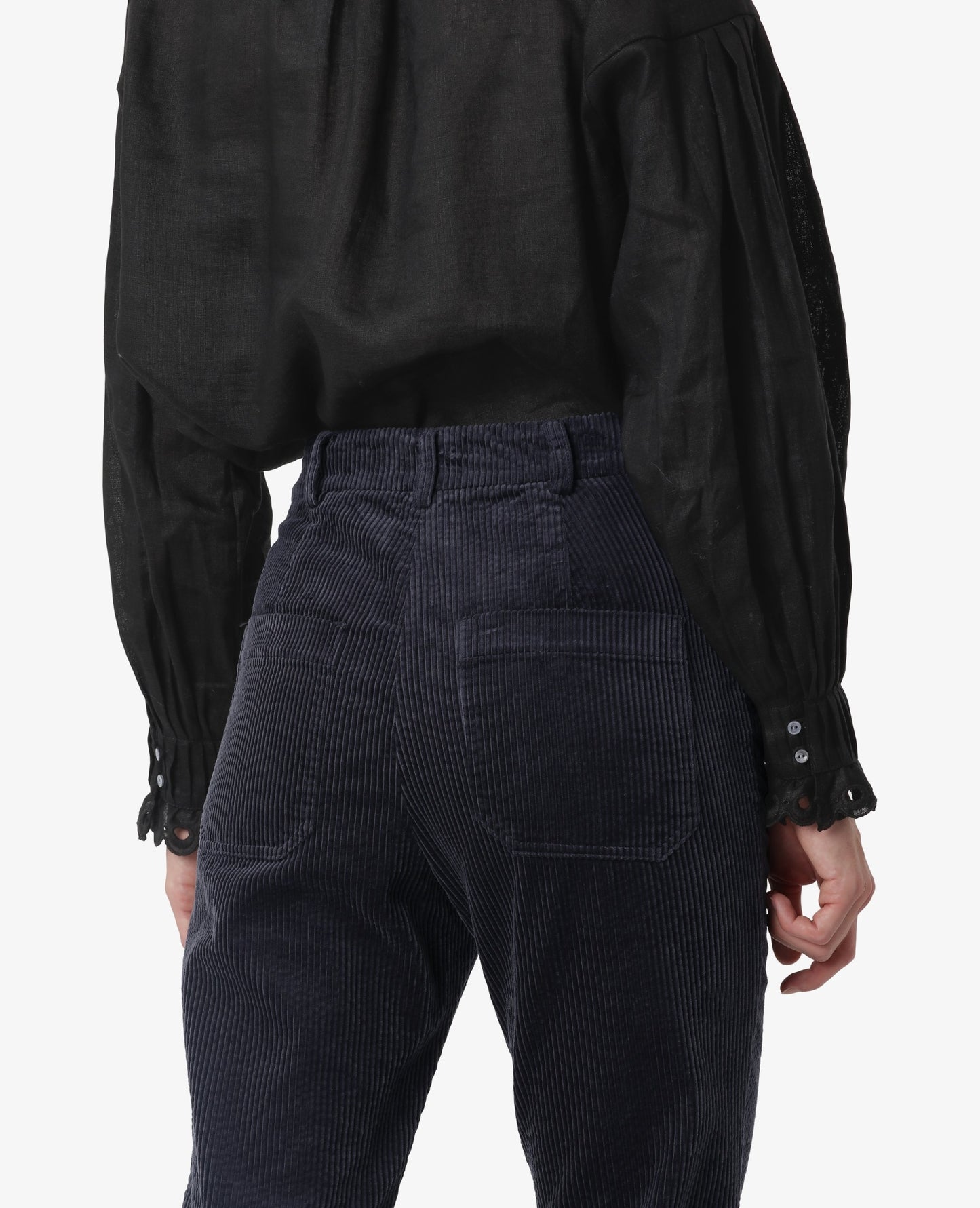 ESSENTIAL ORGANIC CORDUROY TROUSERS