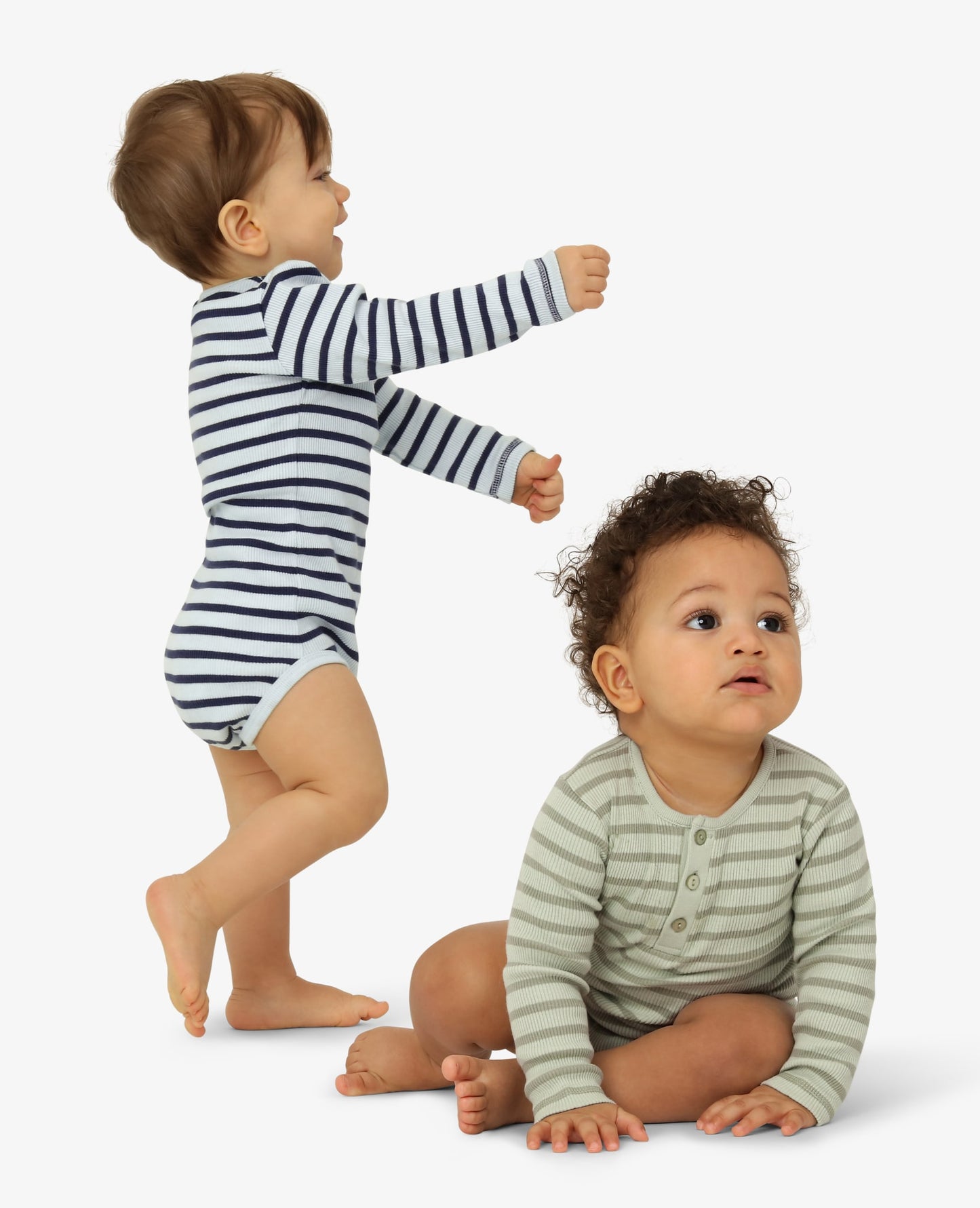 BOY BASIC 2X2 RIB STRIPED BABY BODY