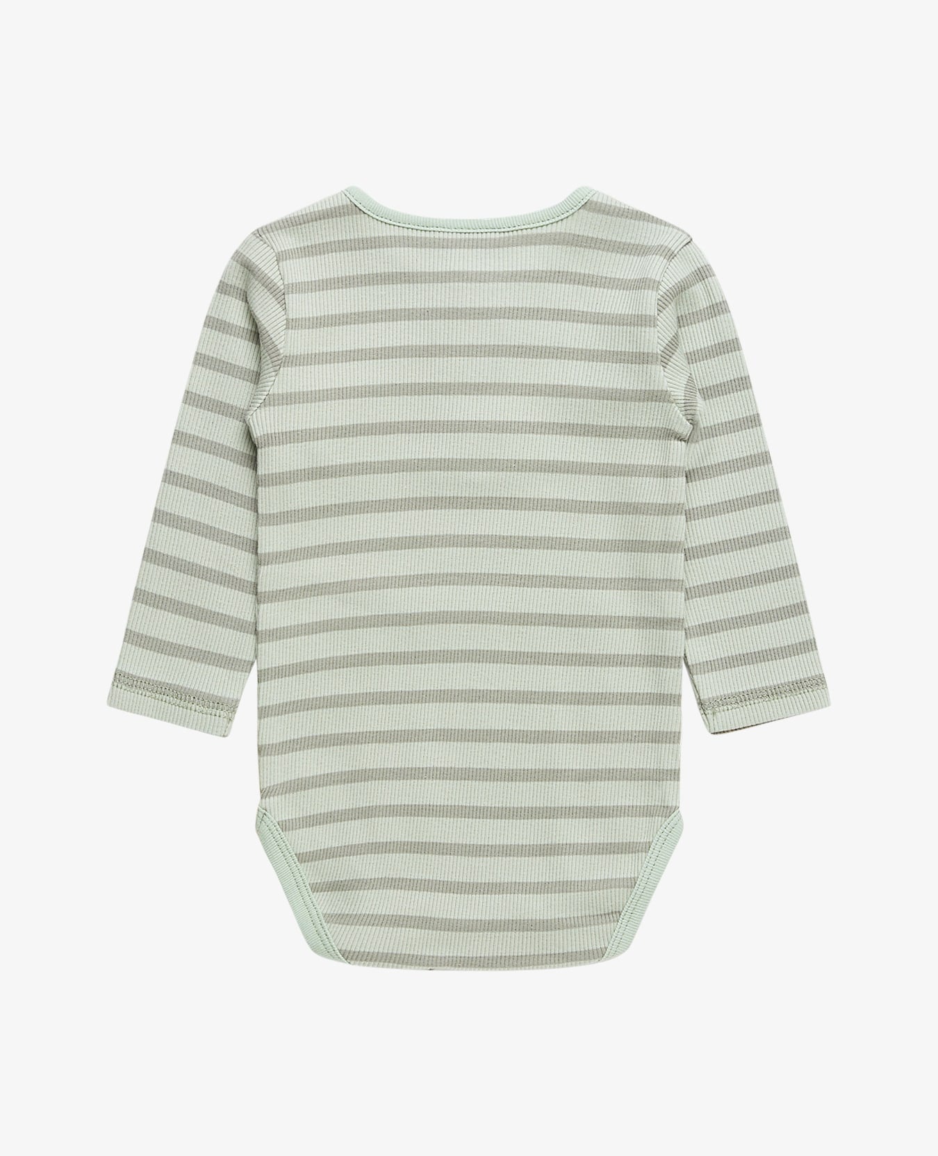 BOY BASIC 2X2 RIB STRIPED BABY BODY