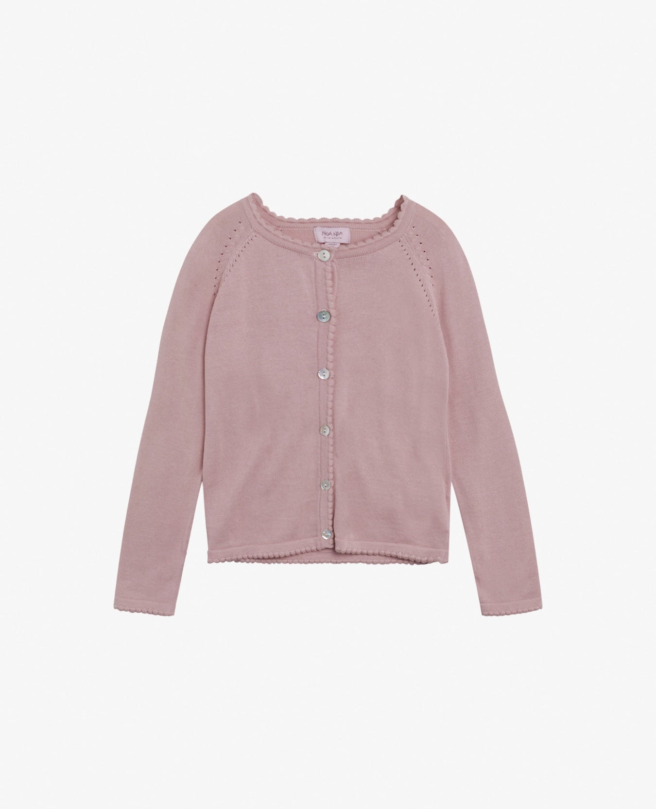 MINI BASIC LIGHT KNIT CARDIGAN