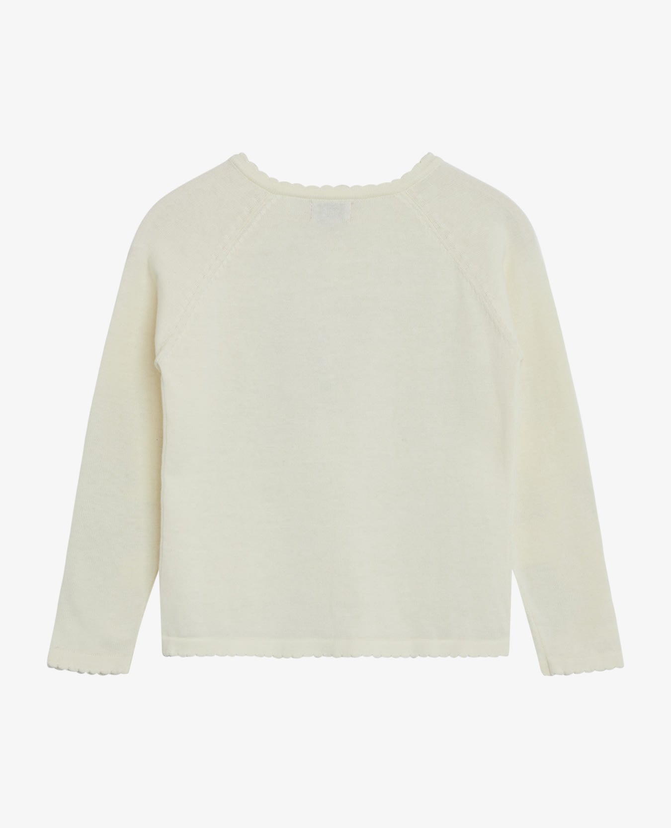 MINI BASIC ORGANIC LIGHT KNIT CARDIGAN
