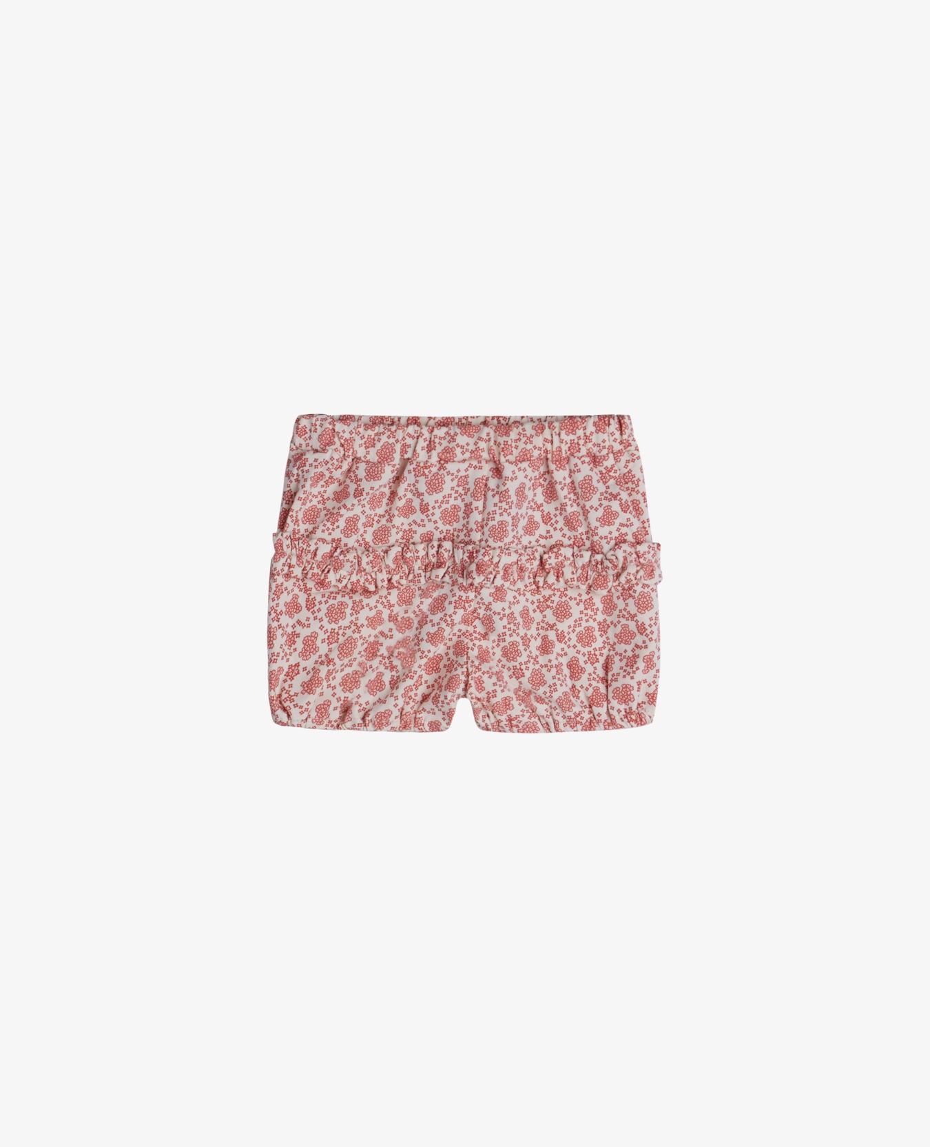 BABY ORGANIC SMALL FLOWER JERS SHORTS