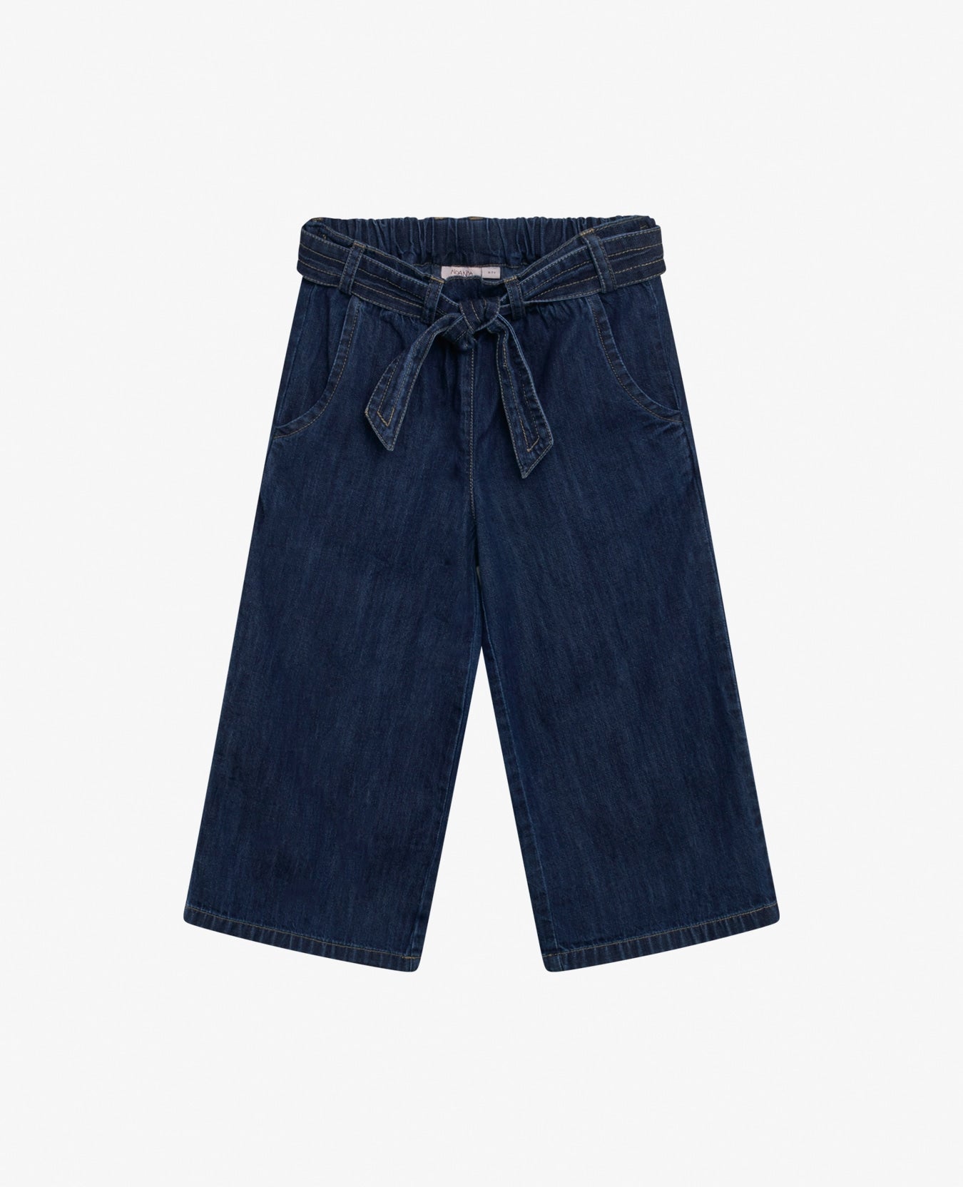MINI INDIGO DENIM TROUSERS