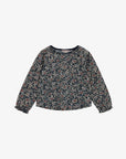 MINI BLUE FLOWER ORG. JERSEY T-SHIRT Molly´s Collective ApS T-shirt