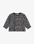 BABY BLUE FLOWER ORG. JERSEY T-SHIRT Molly´s Collective ApS T-shirt