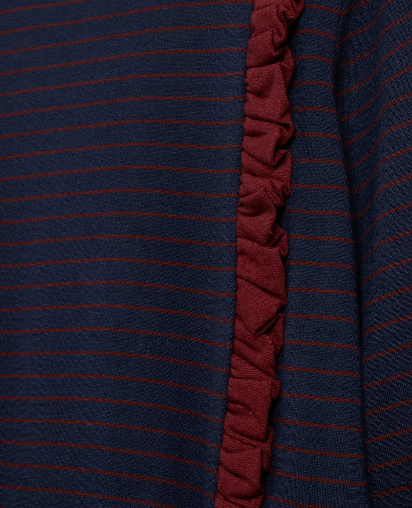 MINI ORG. STRIPED JERSEY T-SHIRT