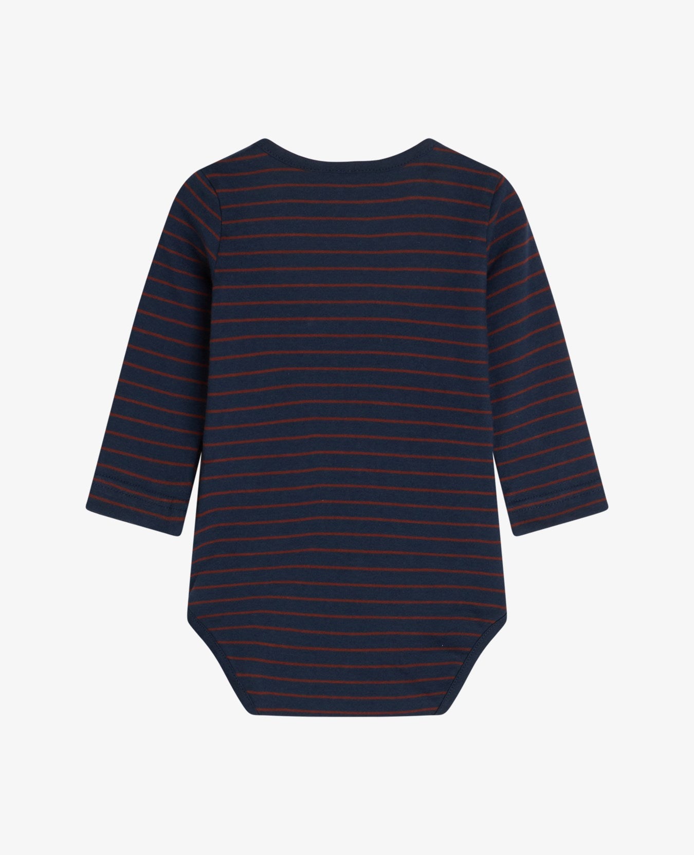 BOY ORG. STRIPED JERSEY BABY BODY