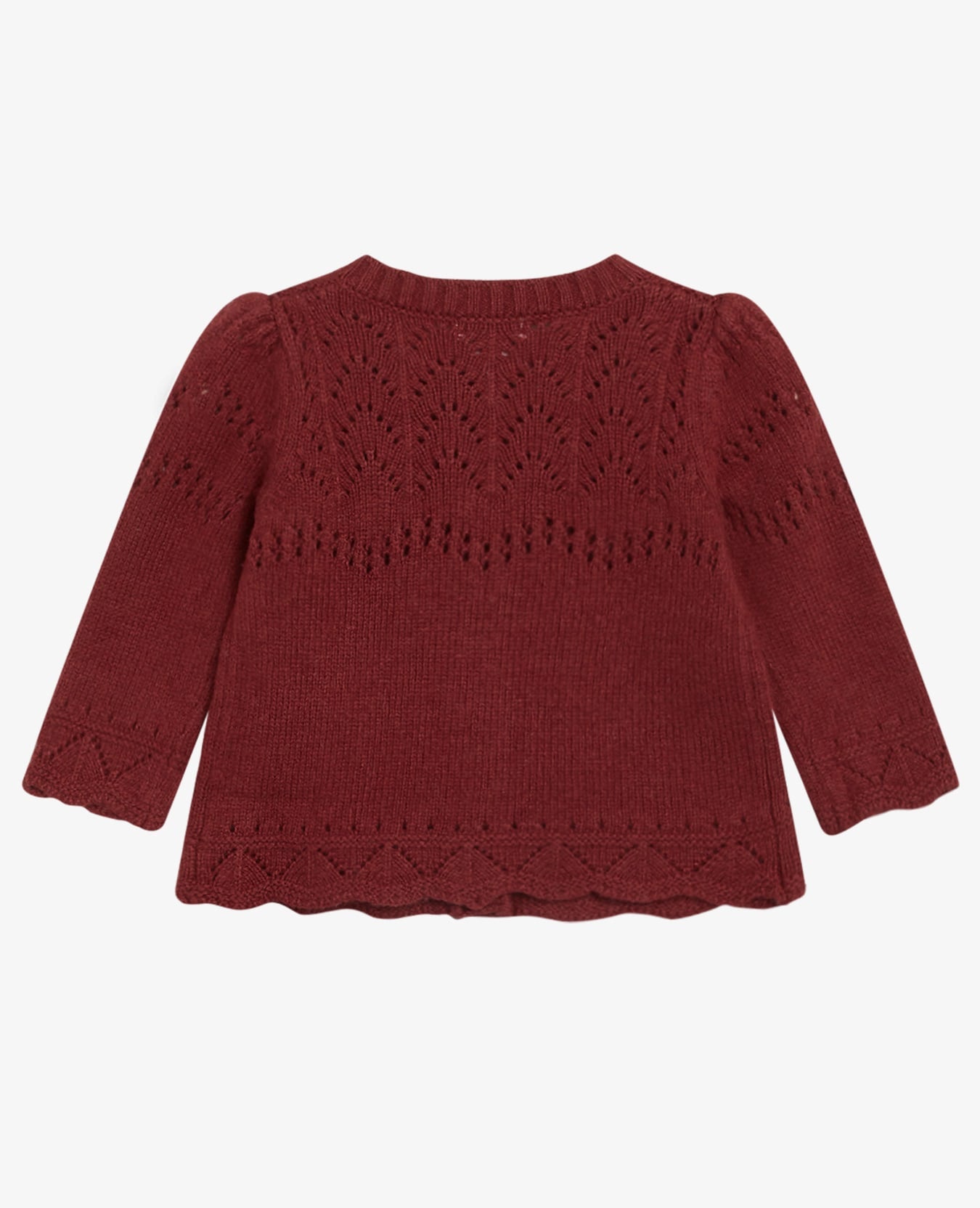 BABY POINTELLE WOOLBLEND CARDIGAN