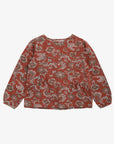 MINI PAISLEY ORGANIC JERSEY T-SHIRT Molly´s Collective ApS T-shirt