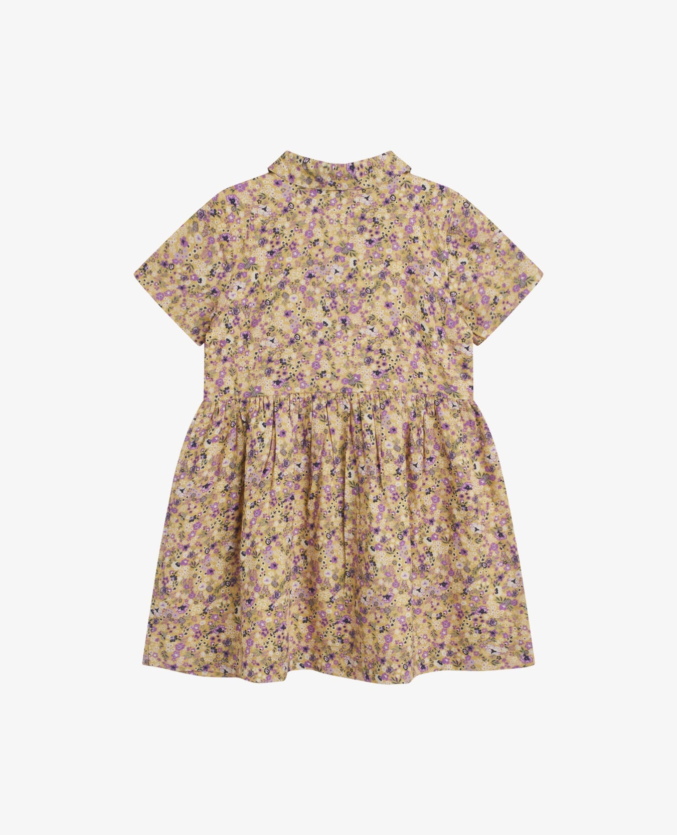 MINI FINE CRUSHED VISCOSE DRESS