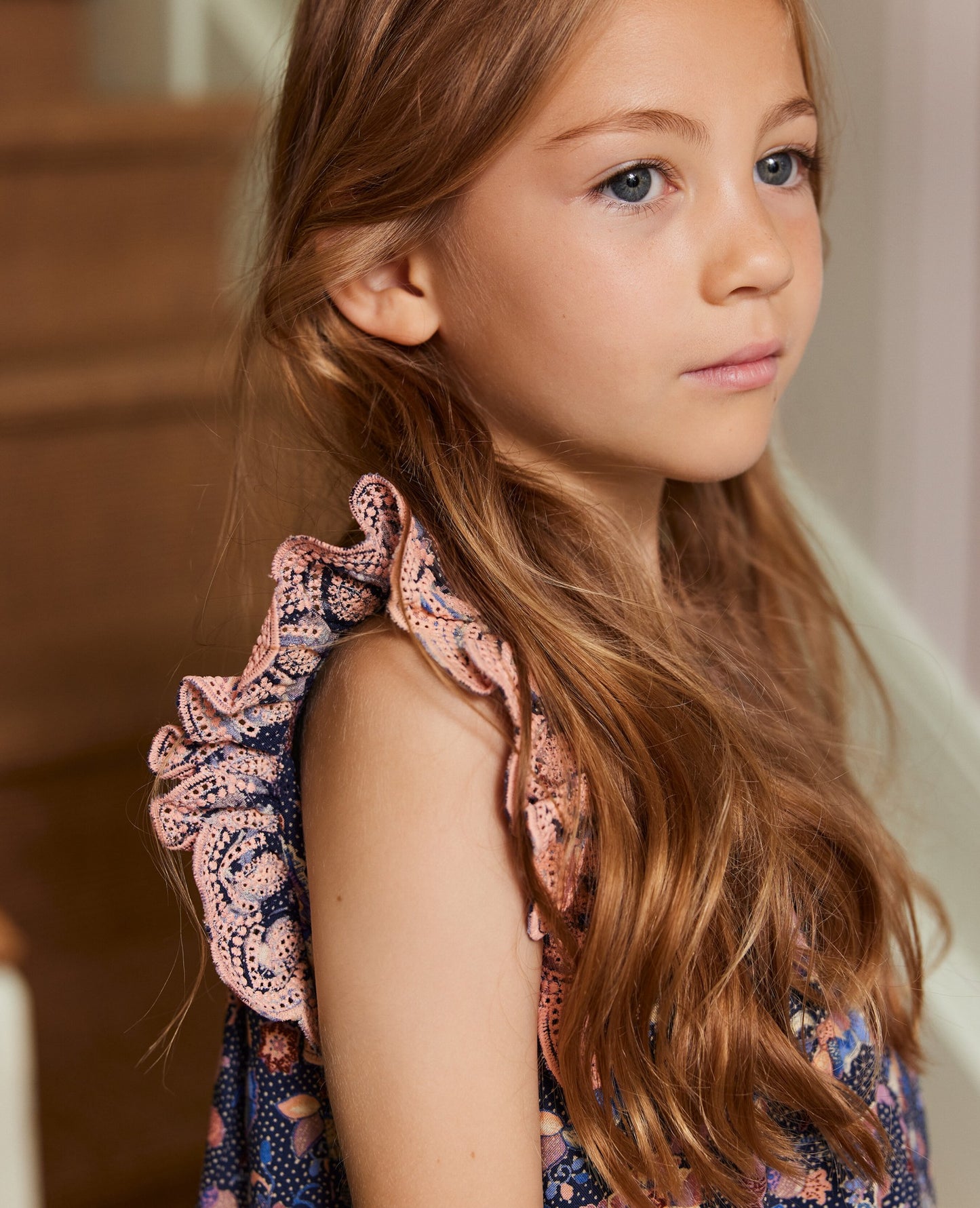MINI FLORAL VISCOSE DRESS