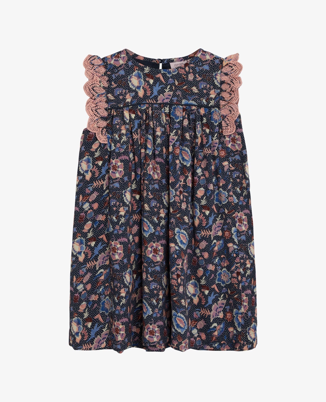MINI FLORAL VISCOSE DRESS
