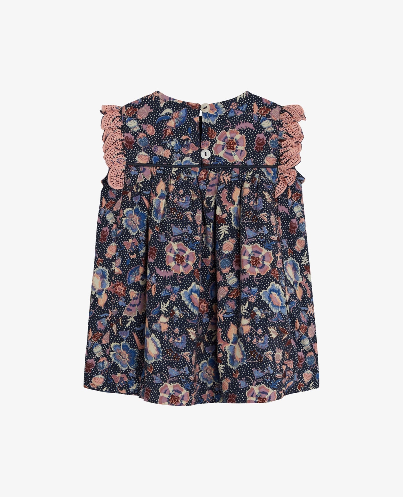 BABY FLORAL VISCOSE DRESS