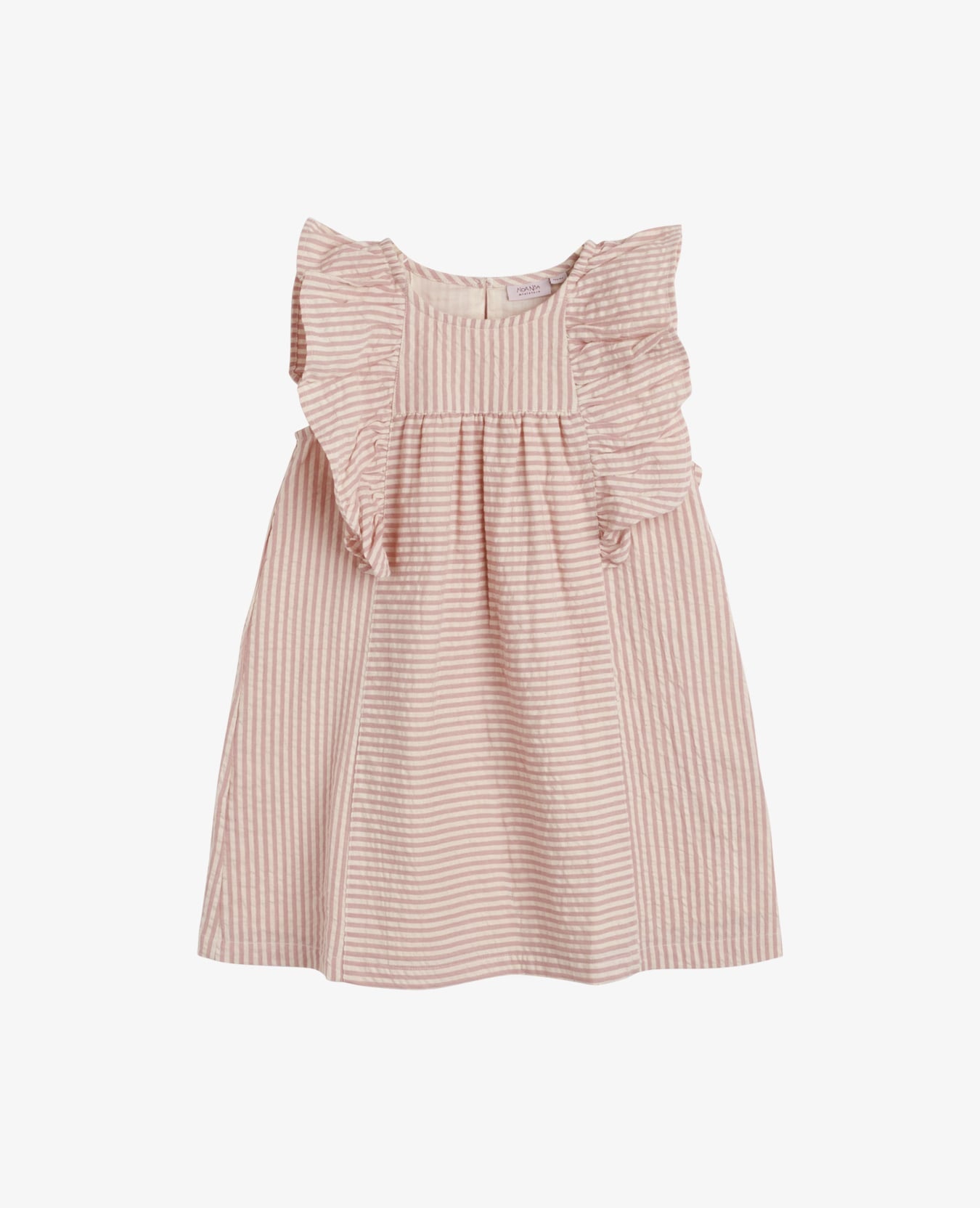 MINI COTTON SEERSUCKER DRESS