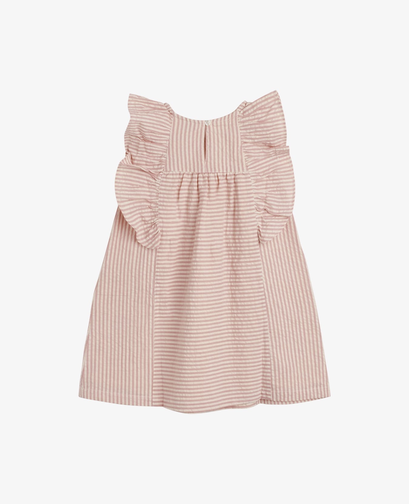 MINI COTTON SEERSUCKER DRESS