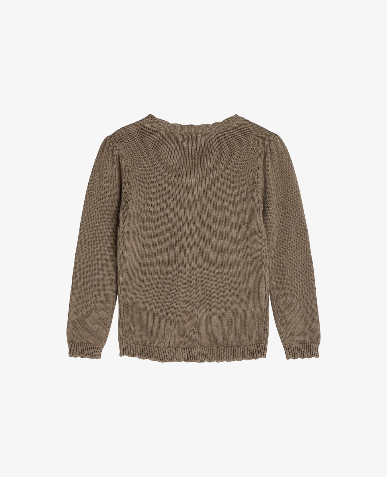 MINI 12GG ORGANIC COTTON CARDIGAN