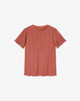 MINI ORGANIC COTTON POINTELLE T-SHIRT Molly´s Collective ApS T-shirt