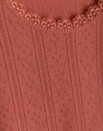 MINI ORGANIC COTTON POINTELLE T-SHIRT Molly´s Collective ApS T-shirt