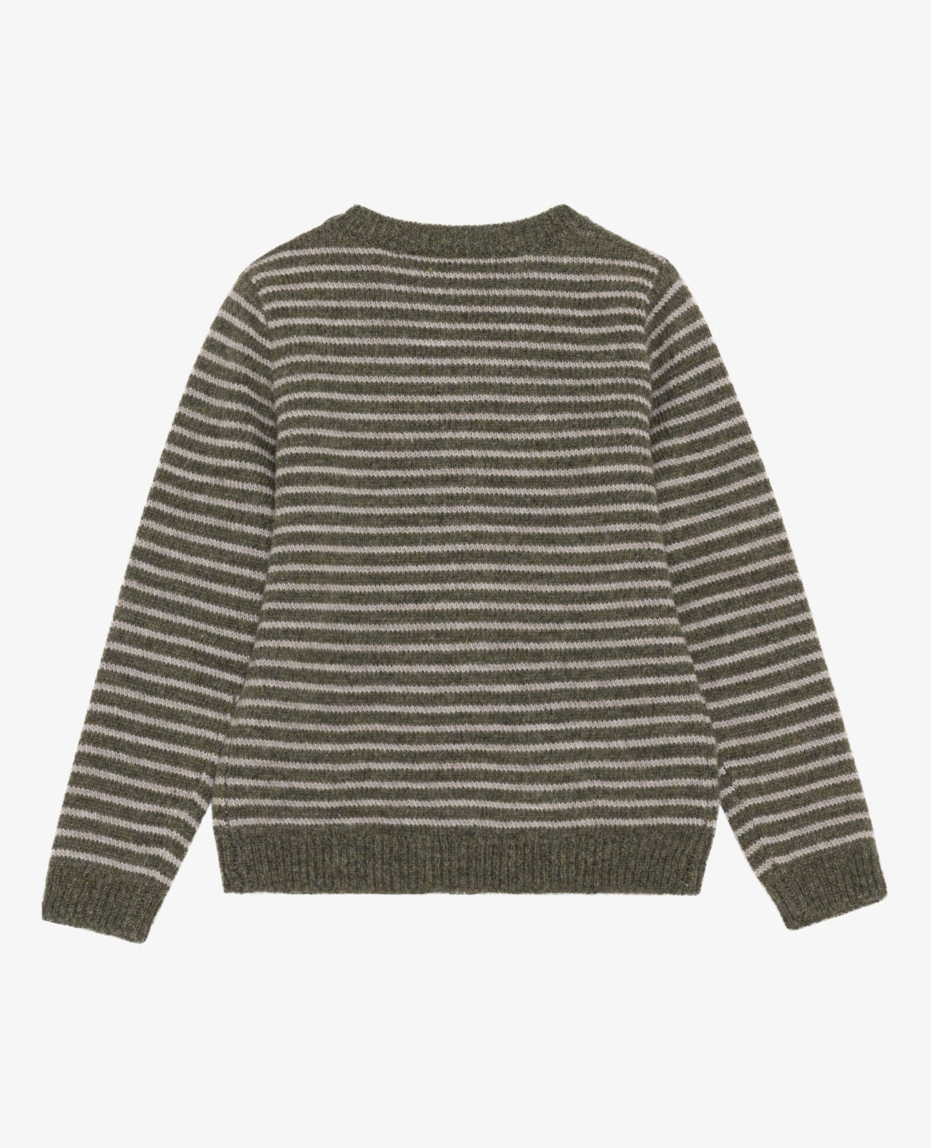 BOBBIENNM STRIPED WOOL MIX CARDIGAN