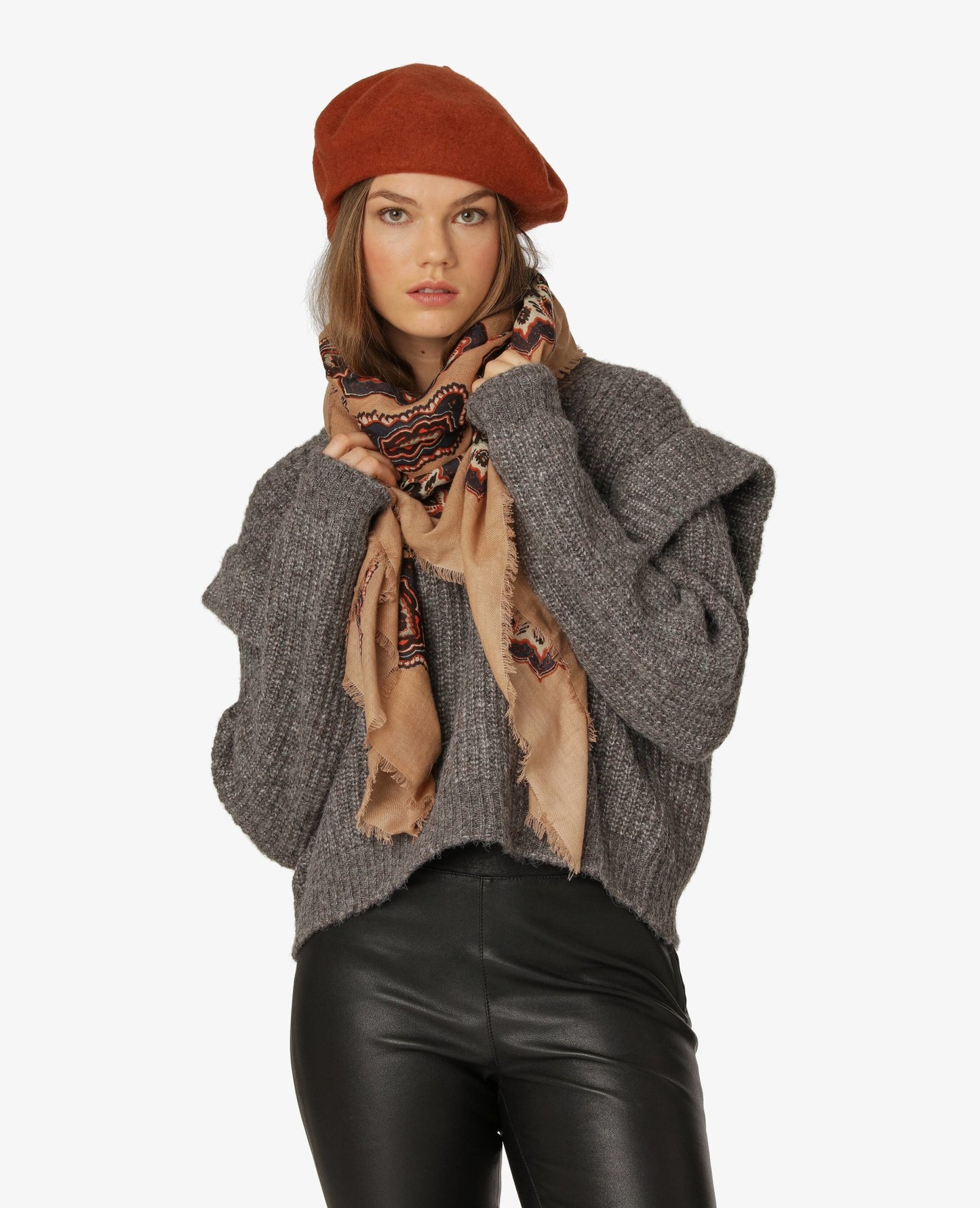 OPALUM WOOL-FEEL SCARF