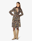 BELINDEUM PRINTED WRAP DRESS