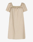 SYLVIAUM CHECKED DRESS