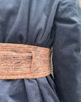 PRINTED QUILTED BELT