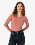 LYRANN RIBSTRIKKET BLUSE Noa Noa T-Shirts