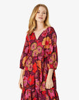 CAROLINANN KJOLE I ØKOLOGISK BOMULD Noa Noa ¾ sleeve dresses