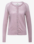 LOUISANN STRIKKET CARDIGAN MED HULMØNSTER Noa Noa Cardigans