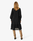 ANAISNN STRUKTURVÆVET KJOLE Noa Noa Long sleeve dresses